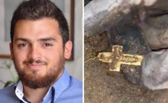 El joven que murió en la explosión en Líbano con un crucifijo en la mano