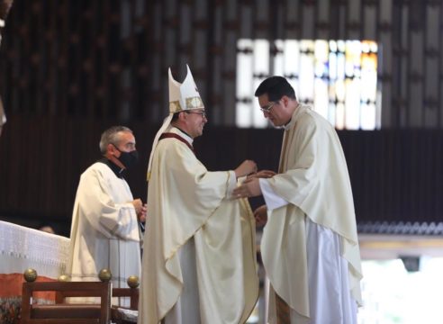 Mons. González preside ordenaciones de los Legionarios en la Basílica
