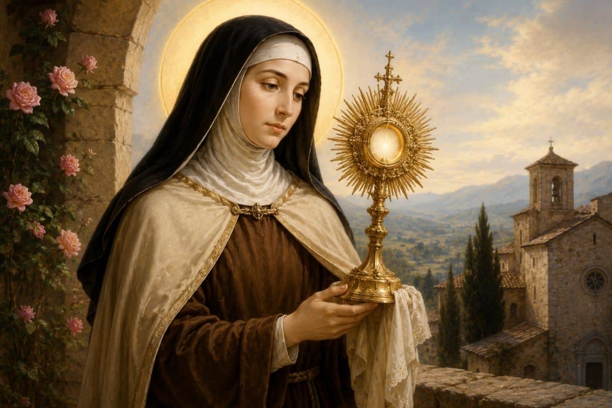 Santa Clara de Asís: la mujer que cambió un castillo por un convento