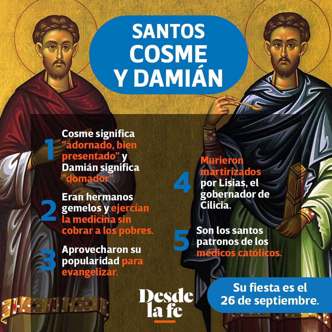 San Cosme y San Damián.