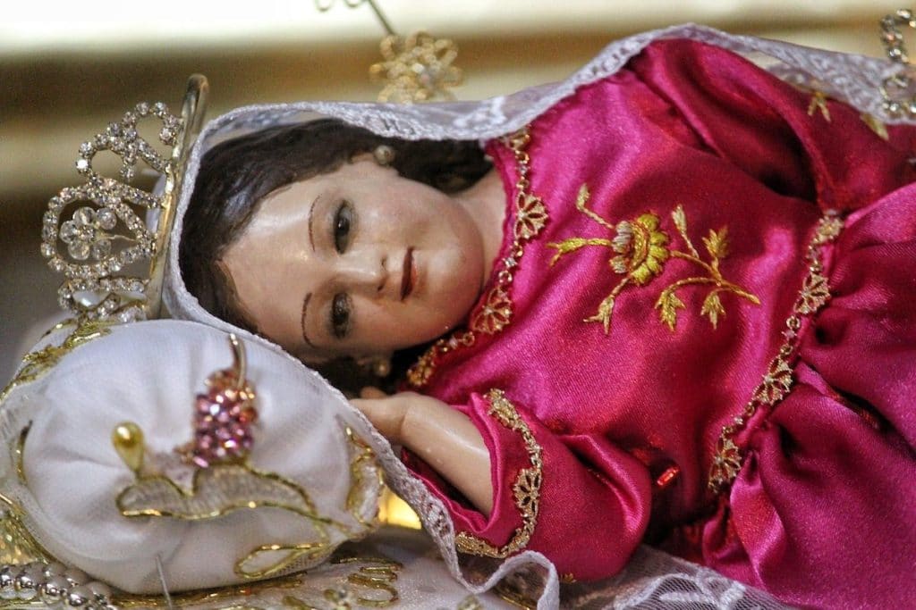 Conoce el origen de la Divina Infantita la imagen de la Virgen María Niña