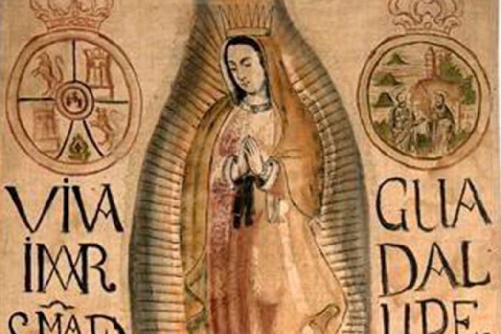 ¿Dónde está el estandarte de la Virgen de Guadalupe de Miguel Hidalgo?