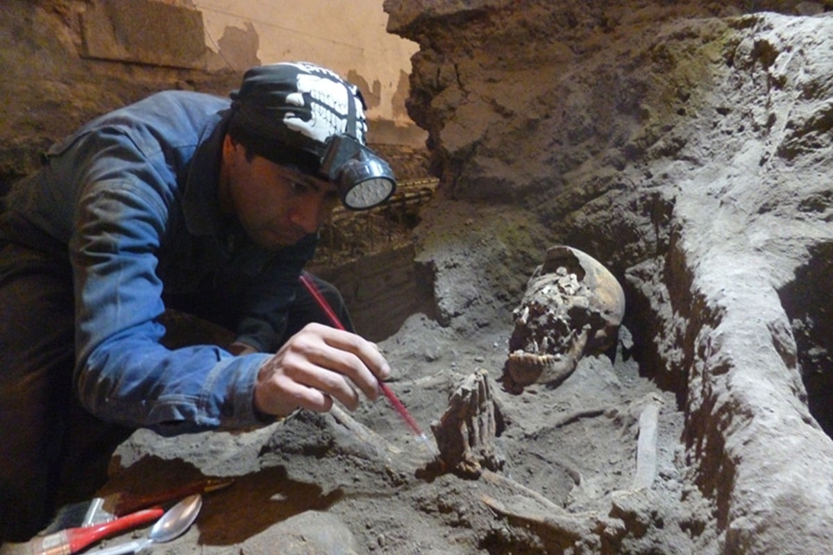El INAH descubre los restos de la primera Iglesia de La Conchita