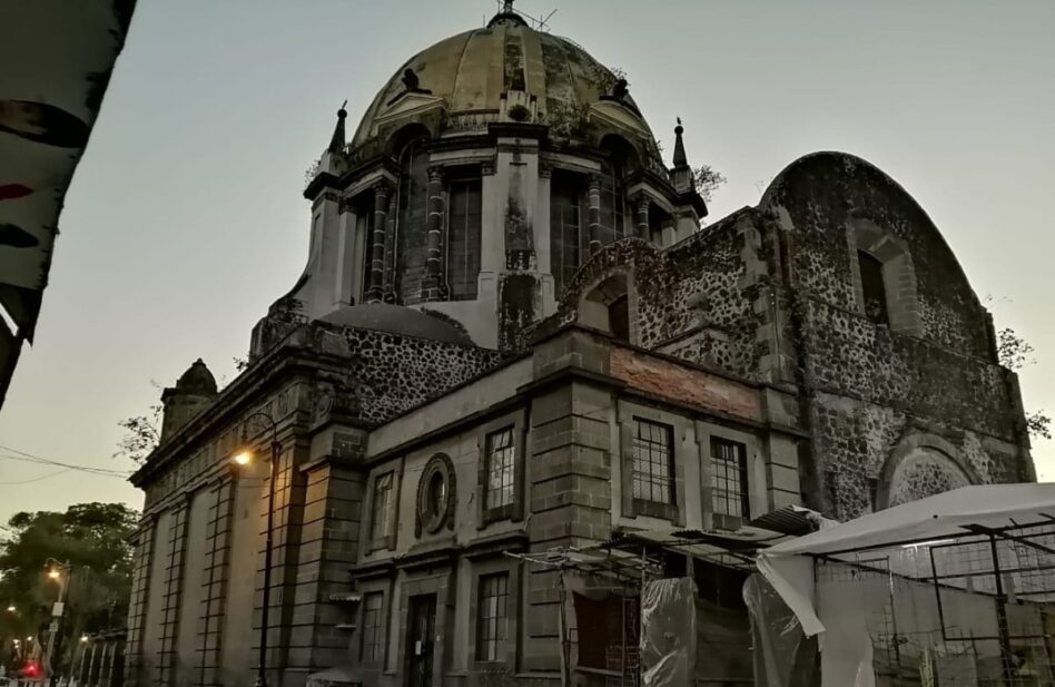 La iglesia de Nuestra Señora de Loreto, sin fecha de reconstrucción