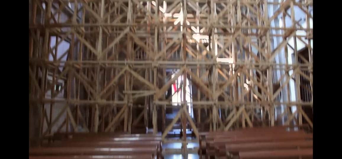 Interior del templo de Nuestra Señora de Loreto. Foto: Cortesía.