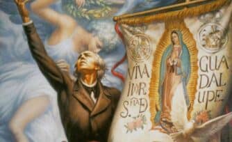 ¿Dónde está el estandarte de la Virgen de Guadalupe de Miguel Hidalgo?