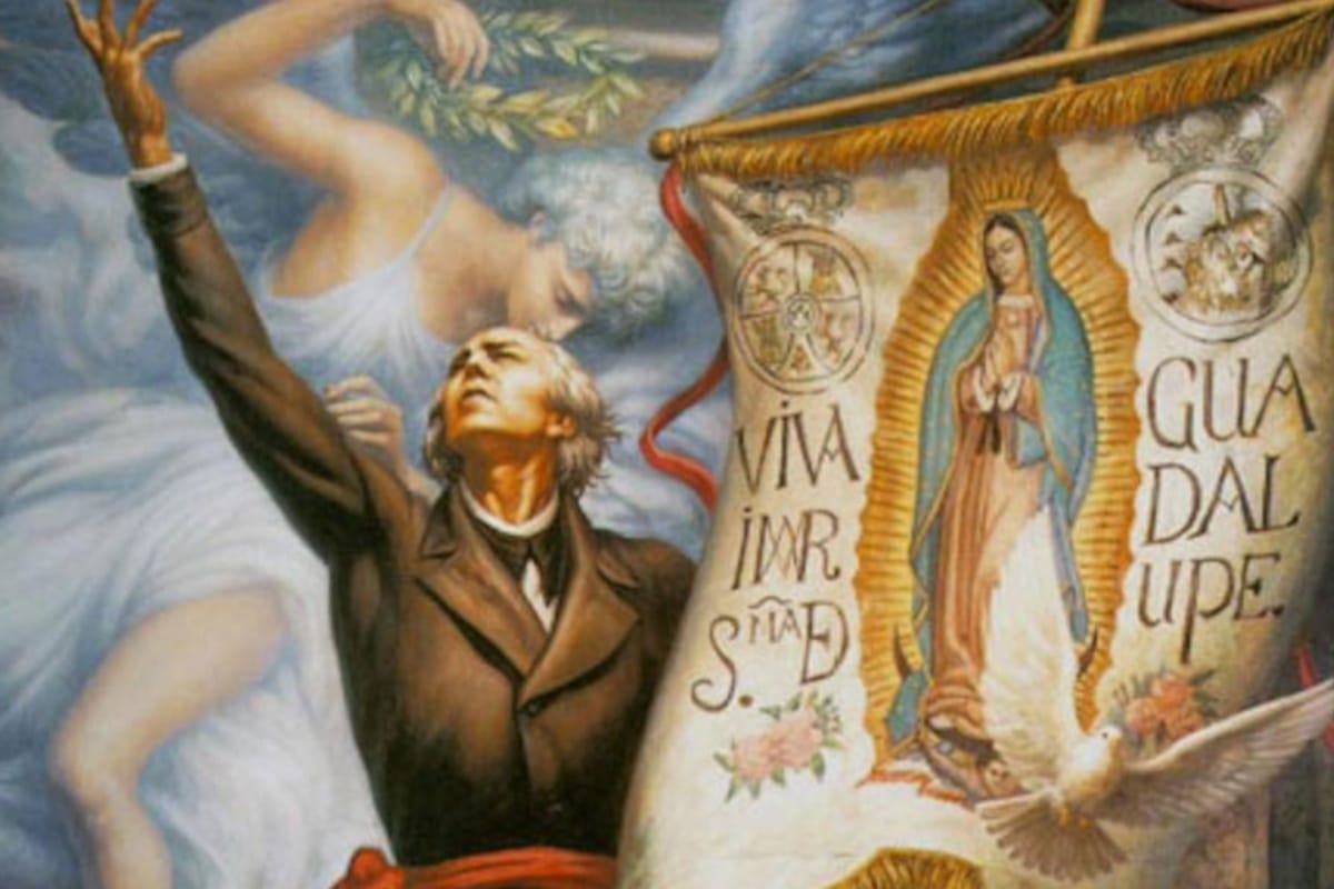 ¿Dónde está el estandarte de la Virgen de Guadalupe de Miguel Hidalgo?