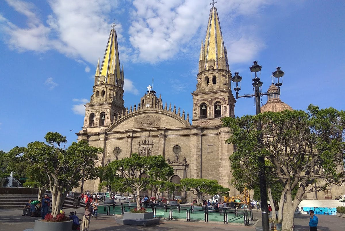 Catedral de Guadalajara. Foto: Guadalajarízate Blog.