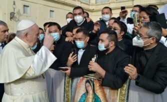 De vuelta en Roma, sacerdotes mexicanos saludaron al Papa Francisco