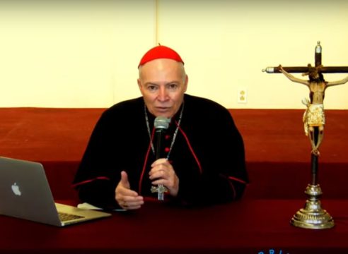 Cardenal Aguiar pide a sacerdotes generar esperanza