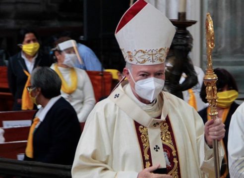 Cardenal Aguiar pide a sacerdotes redoblar esfuerzos ante COVID-19
