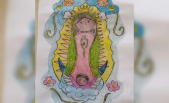 ¡Regálale un dibujo a la Virgen de Guadalupe!