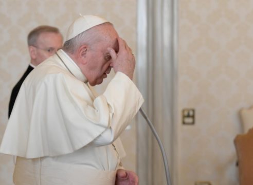 El Papa agradeció a los médicos sus cuidados postoperatorios