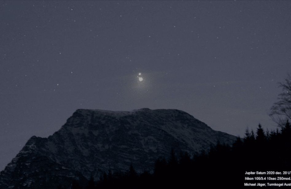 FOTOS: Así se vio la "estrella de Belén" en diciembre de 2020