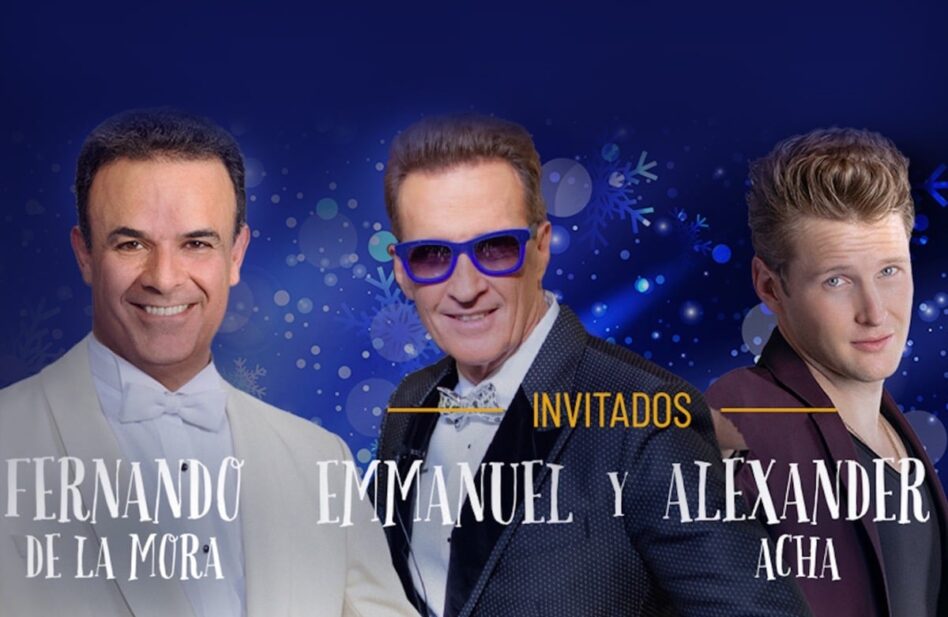 De la Mora, Emmanuel y Acha se unen en concierto contra la leucemia