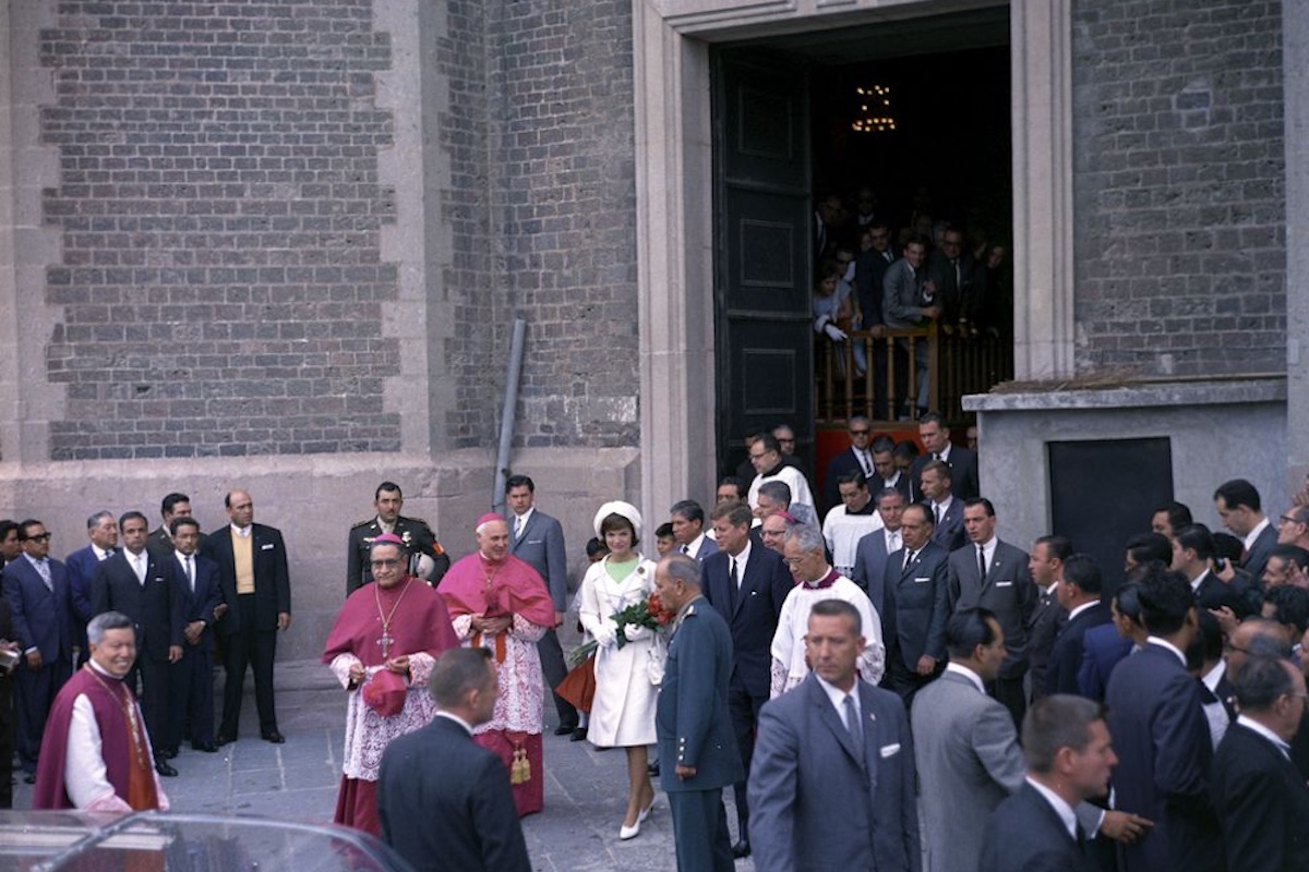 Los Kennedy también eran devotos católicos. Foto: jfklibrary.org