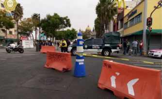 Este es el cierre de calles alrededor de la Basílica de Guadalupe