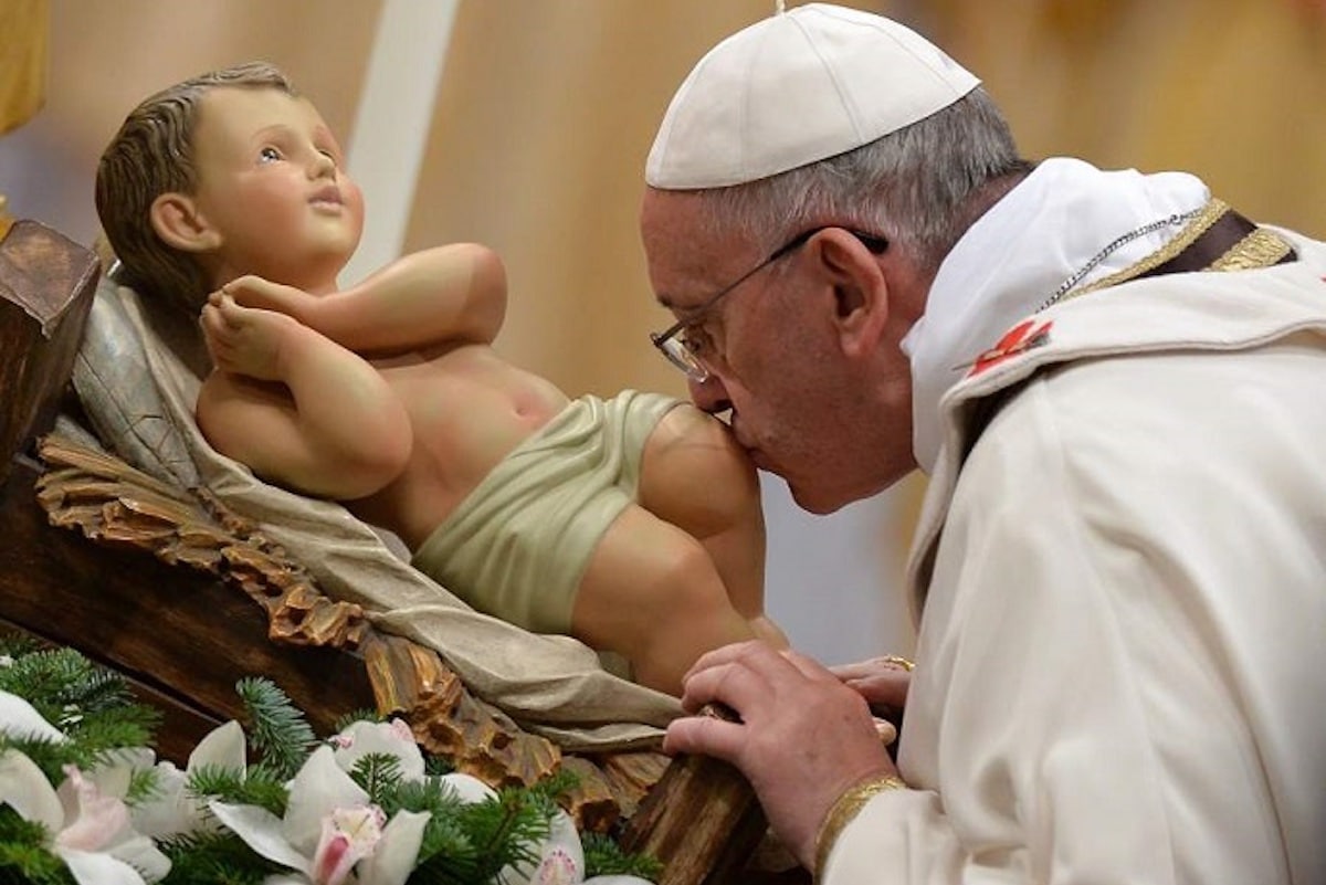 El Papa Francisco en Misa de Navidad.