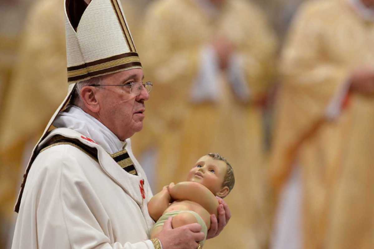 El Papa Francisco en Misa de Navidad.