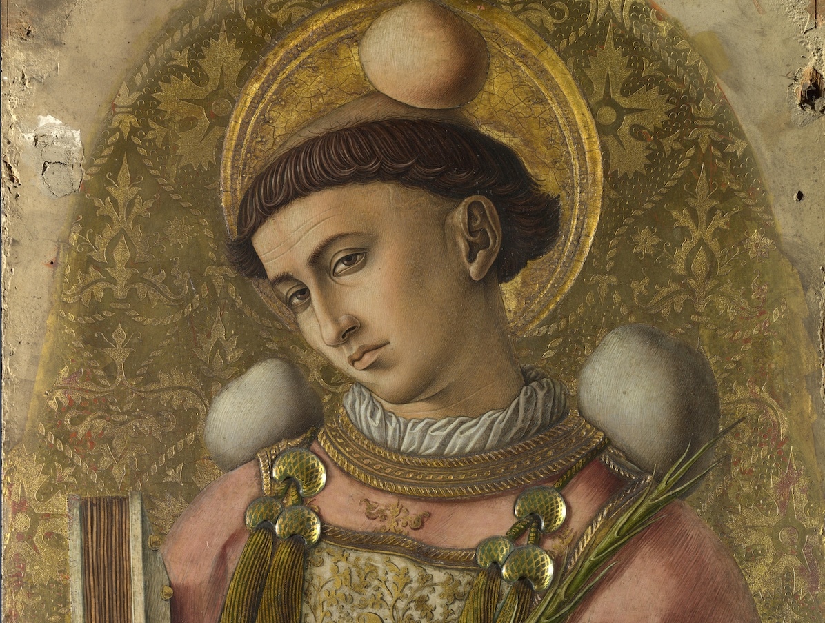 San Esteban protomártir.