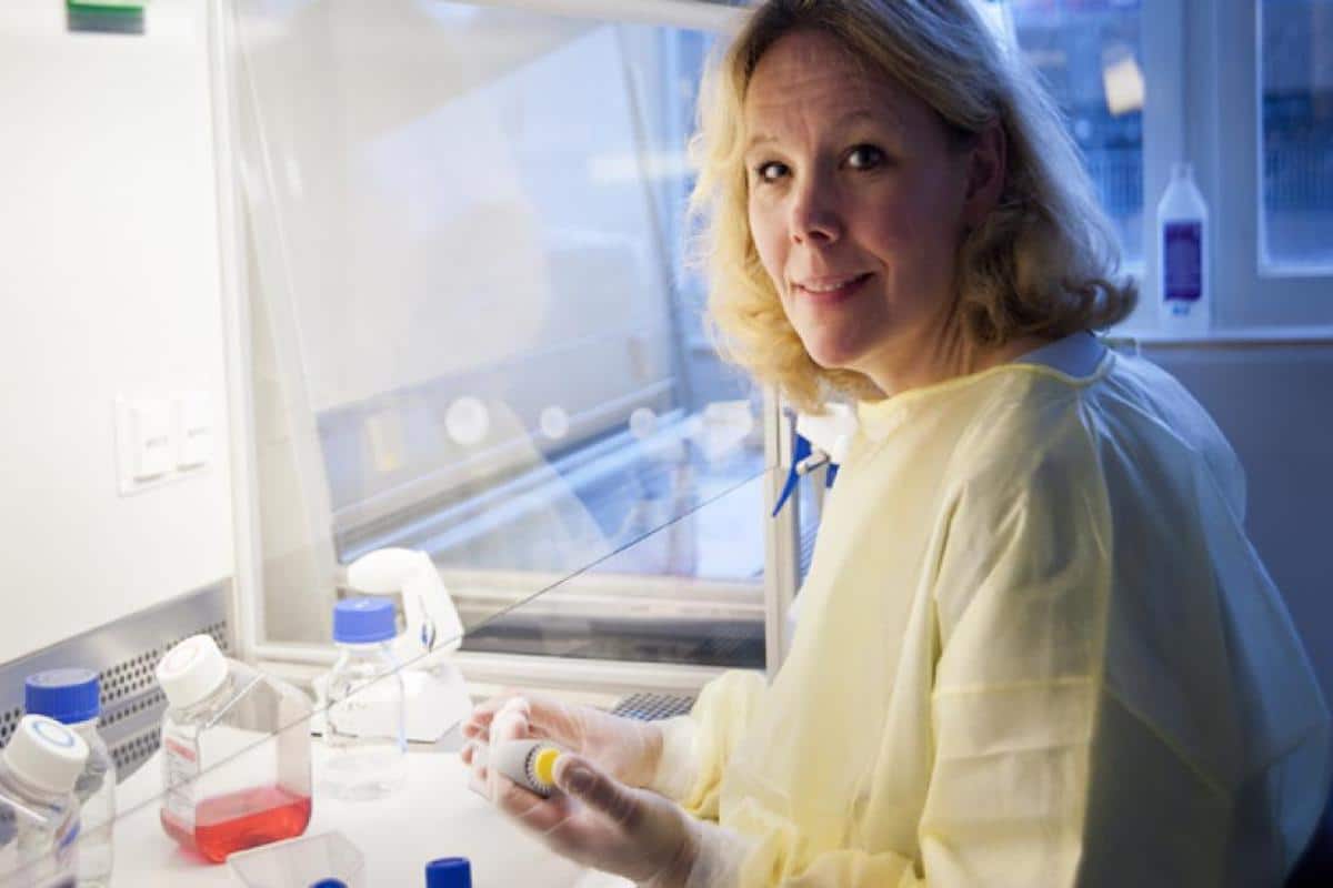 Katarina Le Blanc, es miembro de la academia de ciencias de Suecia. Foto: tidningencurie.se