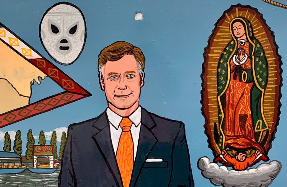 El exvoto a la Virgen de Guadalupe del embajador de EU en México