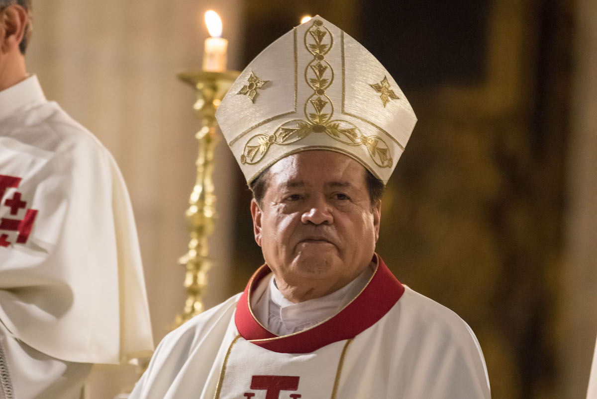El Cardenal Norberto Rivera Carrera, Arzobispo Emérito de la Arquidiócesis Primada de México. Foto: María Langarica