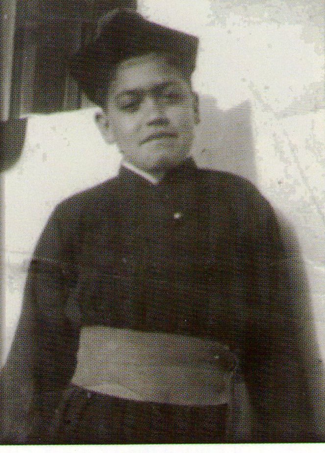 El joven seminarista Norberto Rivera.