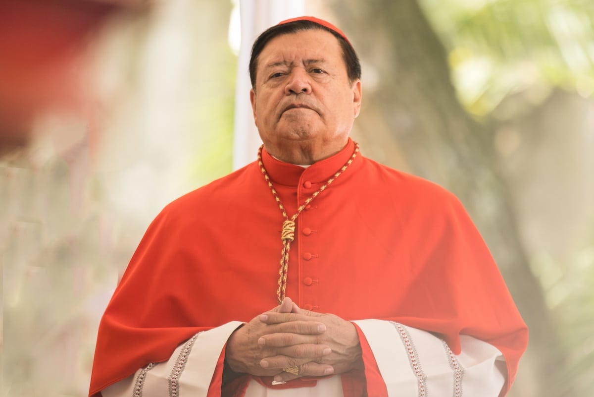 El Cardenal Norberto Rivera Carrera. Foto: María Langarica