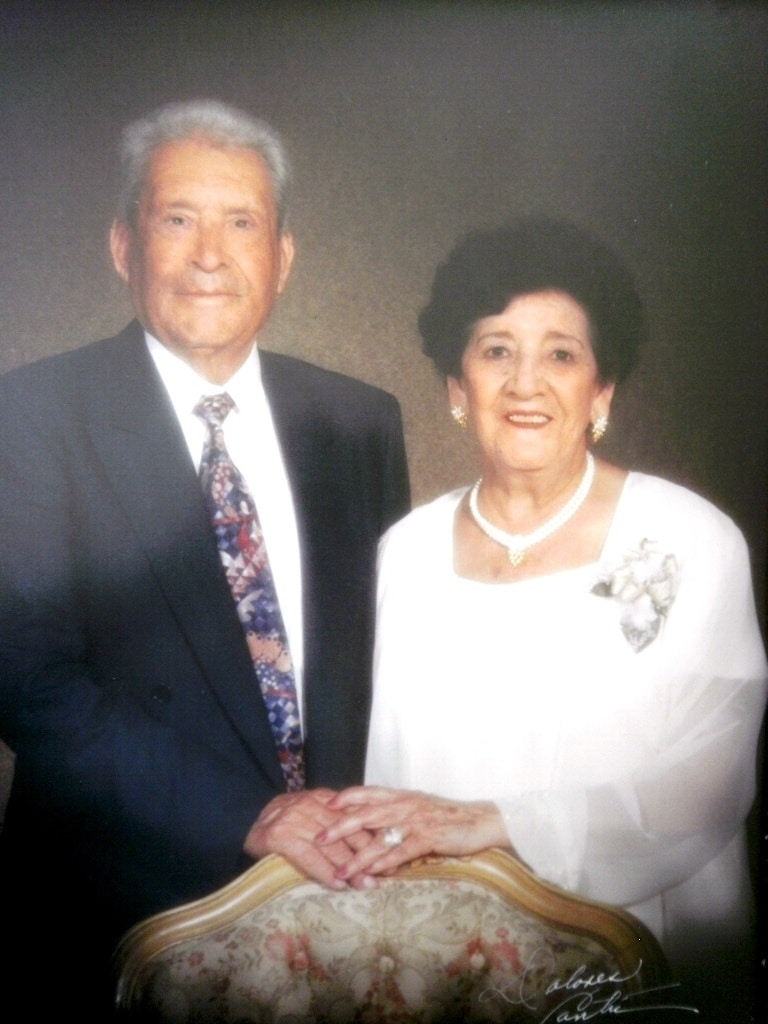Los padres del Cardenal Norberto Rivera.