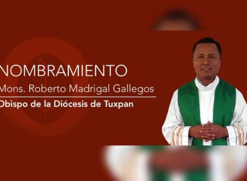 El Papa Francisco nombra un nuevo obispo para la diócesis de Tuxpan