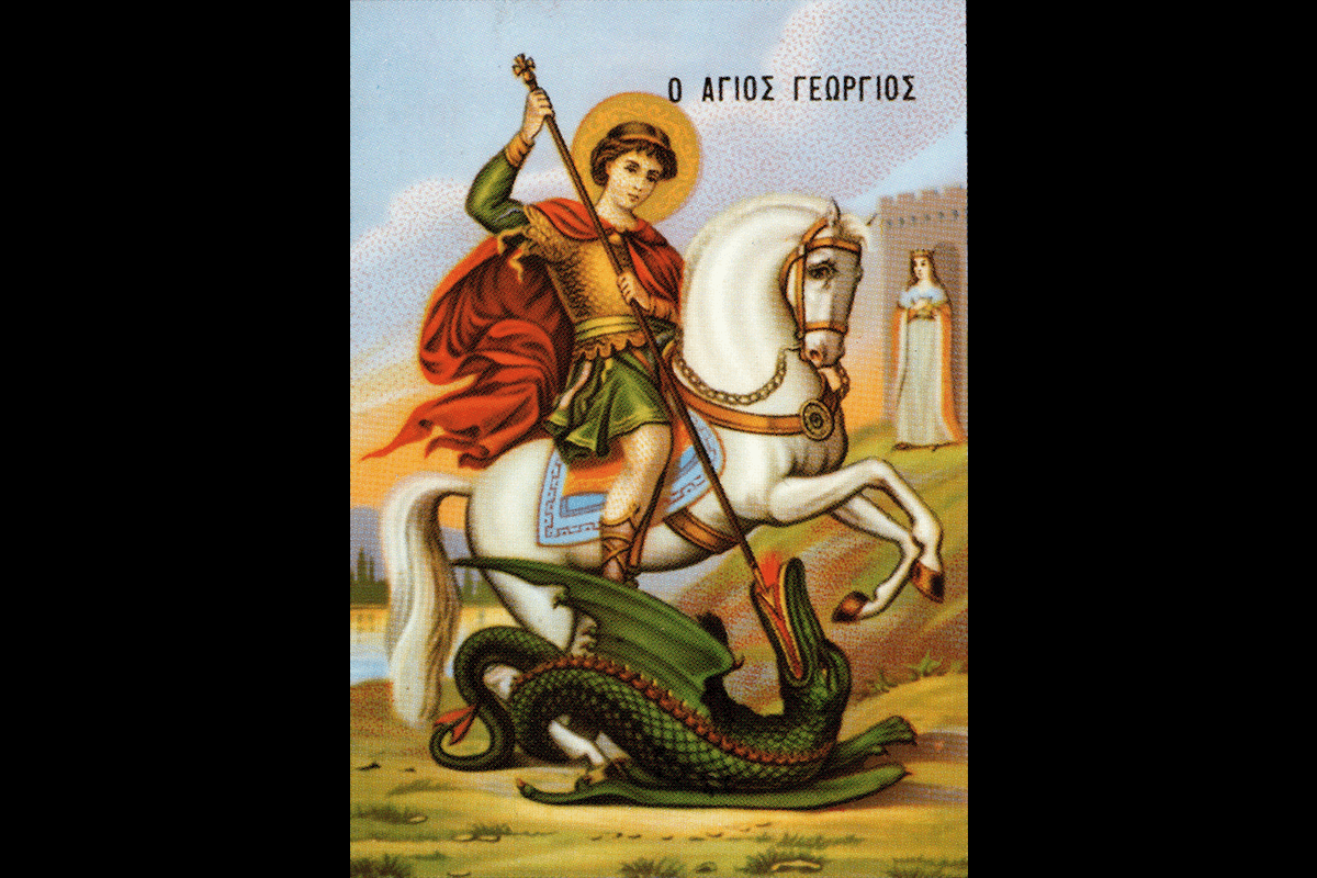 23 de abril: Celebramos a San Jorge. ¿Por qué lo dibujan con un dragón?
