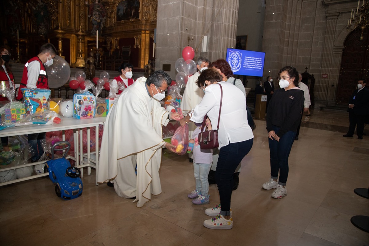 Día del Niño en la Catedral de México. Foto: María Langarica.