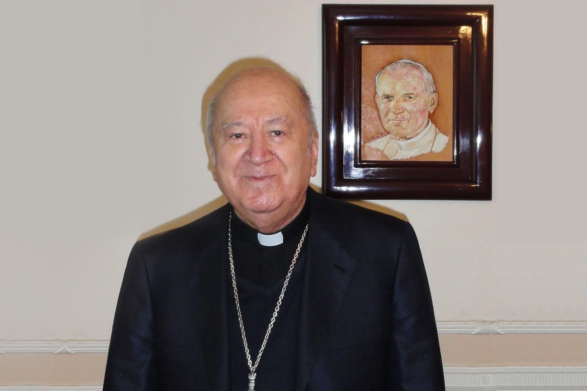 Monseñor Abelardo Alvarado Alcántara fue nombrado Obispo Auxiliar en 1985.