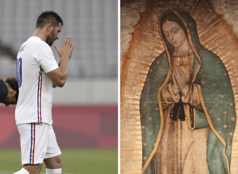 Gignac no celebró su gol, por respeto a México y a la Virgen de Guadalupe