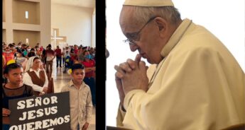 Mensaje del Papa Francisco a la comunidad de Aguililla, Michoacán.