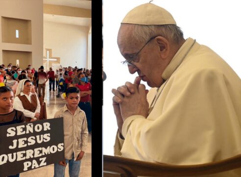 Papa Francisco envía un mensaje al pueblo de Aguililla: “¡No están solos!”