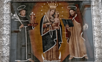 La pintura de la Virgen de Chiquinquirá que rejuveneció por un milagro