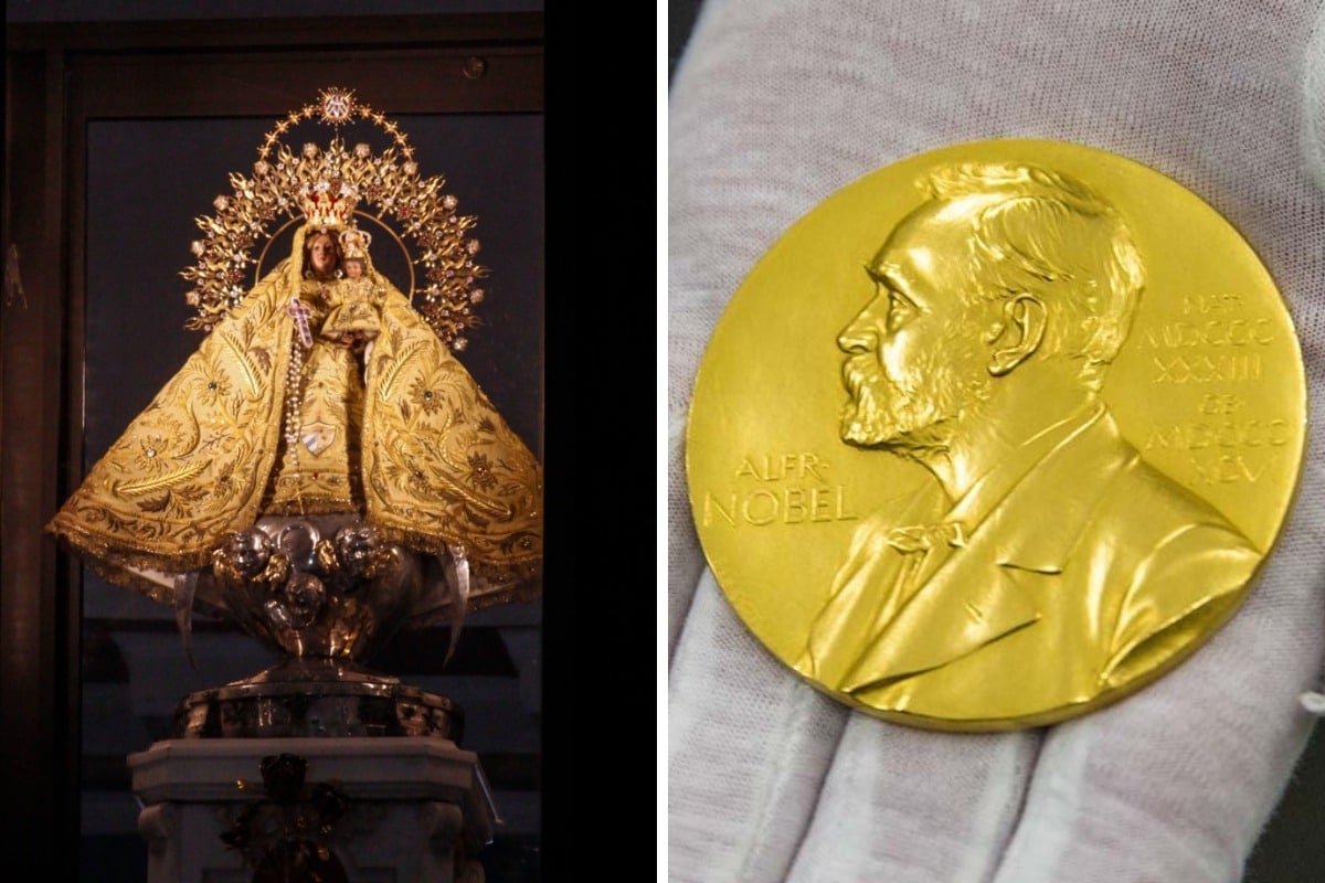 El escritor Ernest Hemingway entregó su medalla del Premio Nobel a la Virgen de la Caridad del Cobre.