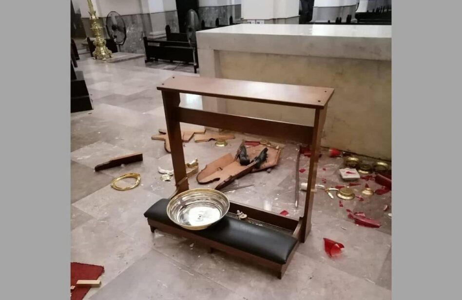 Vandalizan la Catedral de Hermosillo y profanan el Santísimo Sacramento