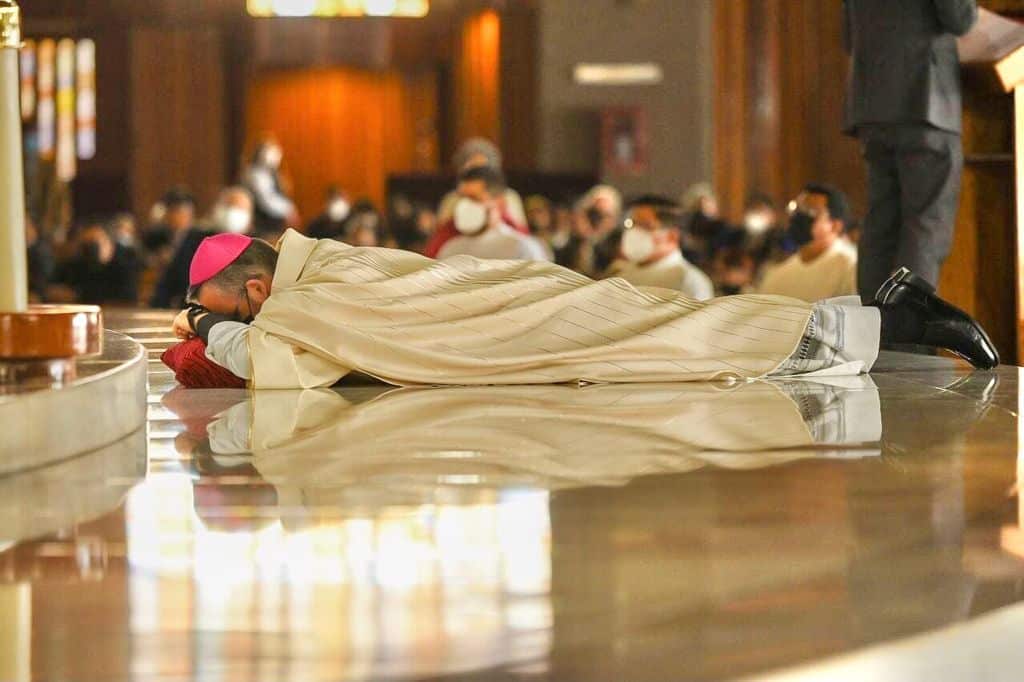 Monseñor Andrés Luis García Jasso, nuevo Obispo Auxiliar de la Arquidiócesis de México. Foto: Jonathan Oregon.