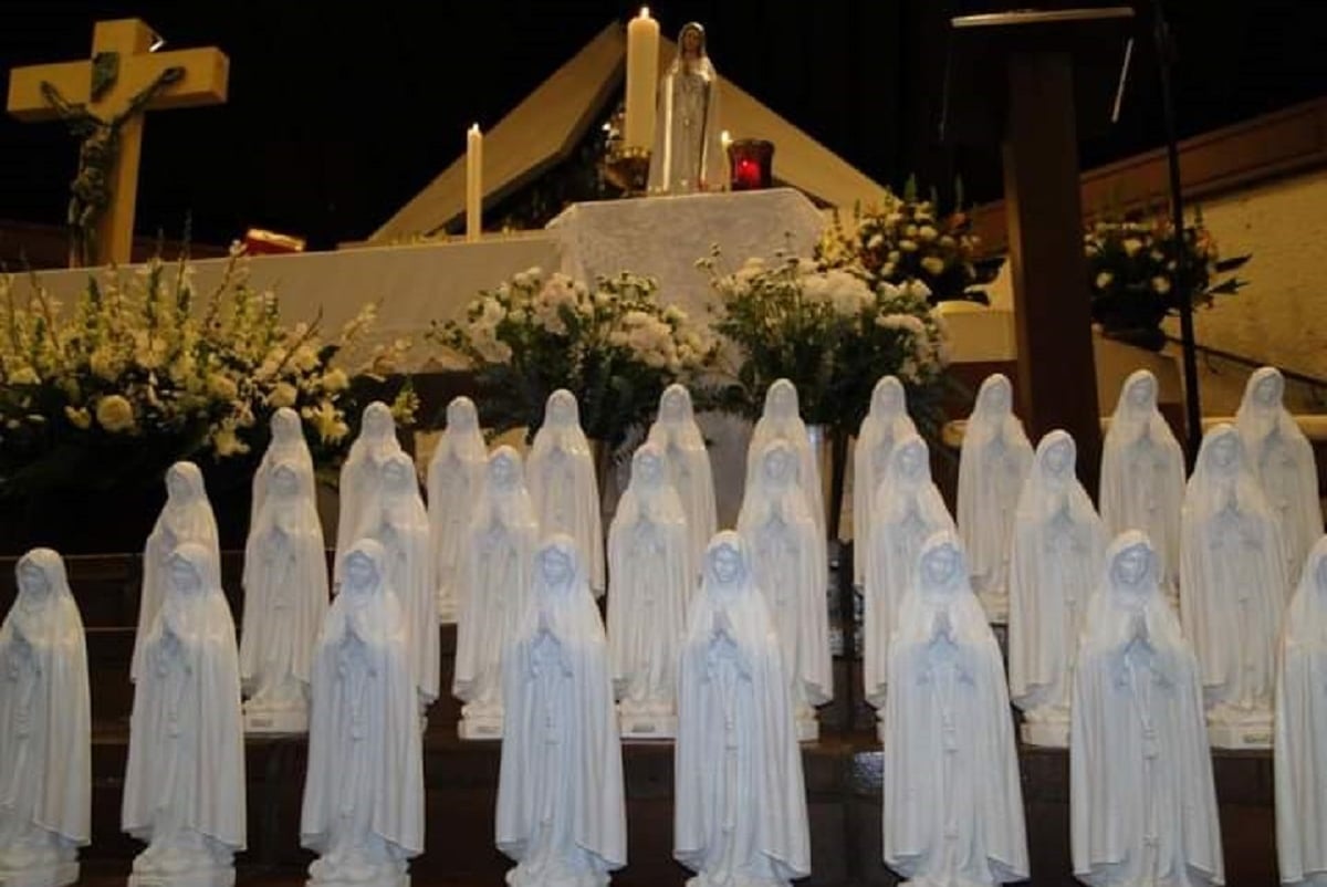 Las imágenes peregrinas de la Virgen de Fátima serán entregadas a las parroquias que lo soliciten. Foto: Mater Fatima.
