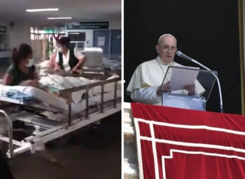 "Estoy cerca", dice el Papa a las víctimas de inundaciones en México