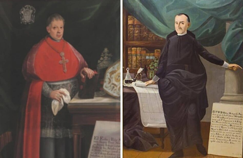 Ellos son los dos clérigos que firmaron el Acta de Independencia