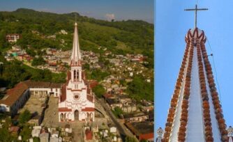 Conoce la Iglesia de los Jarritos, el santuario de Guadalupe en Cuetzalan
