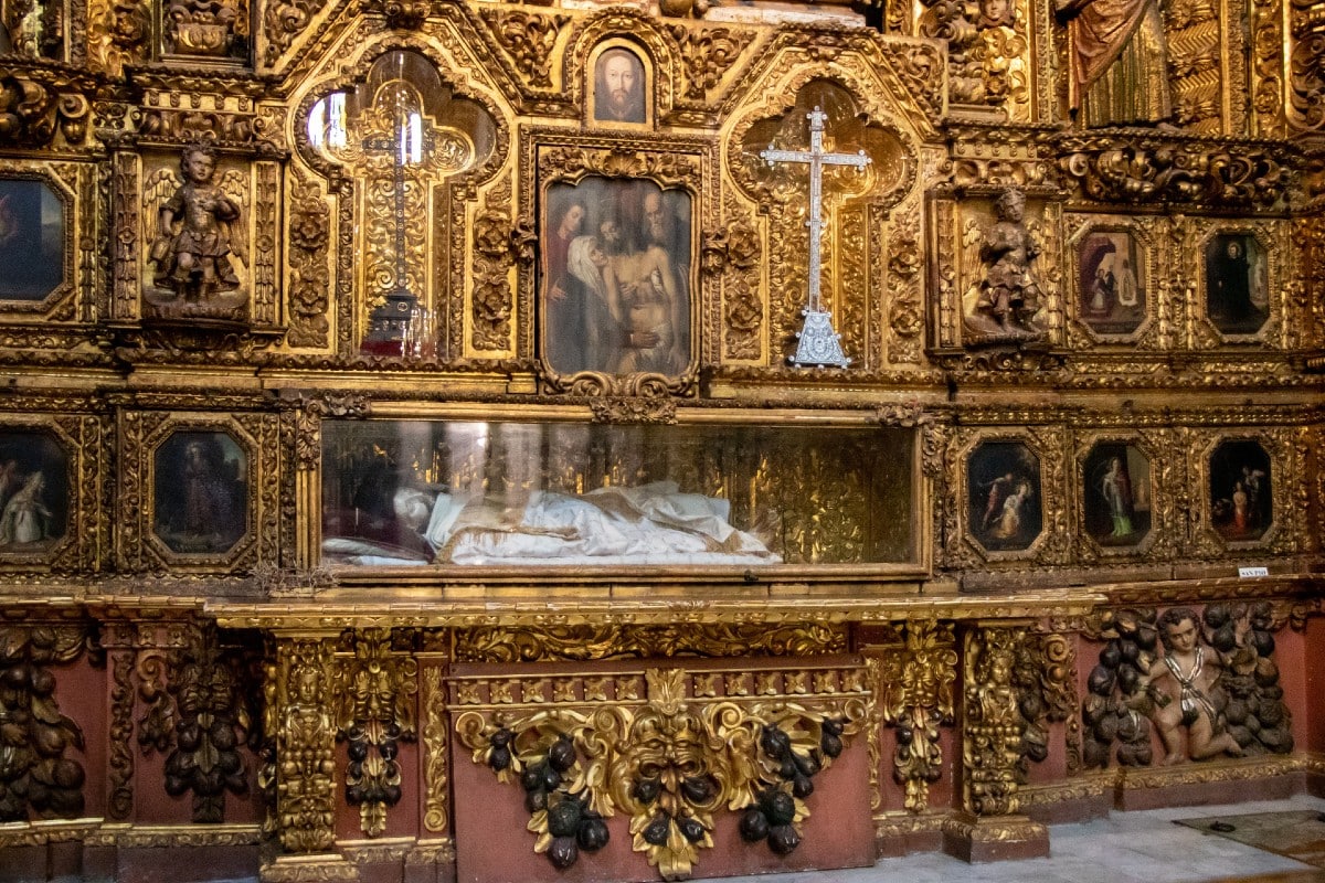 Capilla de las Reliquias, en la Catedral Metropolitana de México. Foto: Leonel Guízar.