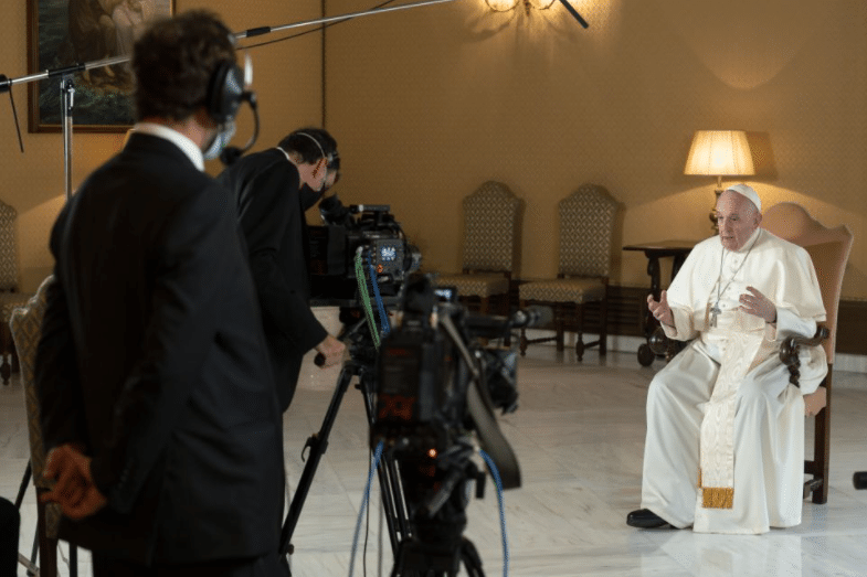 La serie de Netflix con el Papa Francisco se estrenará el 25 de diciembre. Foto: Netflix.