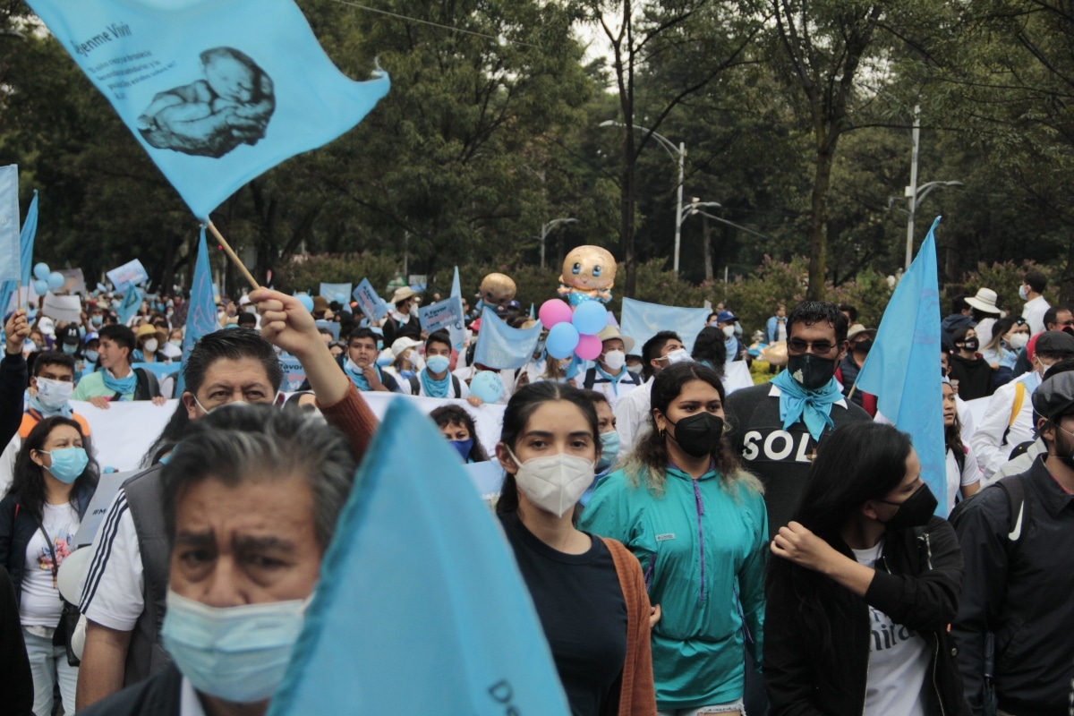 La marcha de la generación que respeta la vida