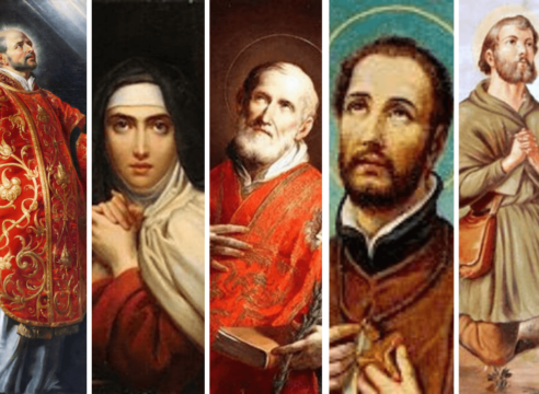 En el 2022 se cumplen 400 años de la canonización de 5 grandes santos