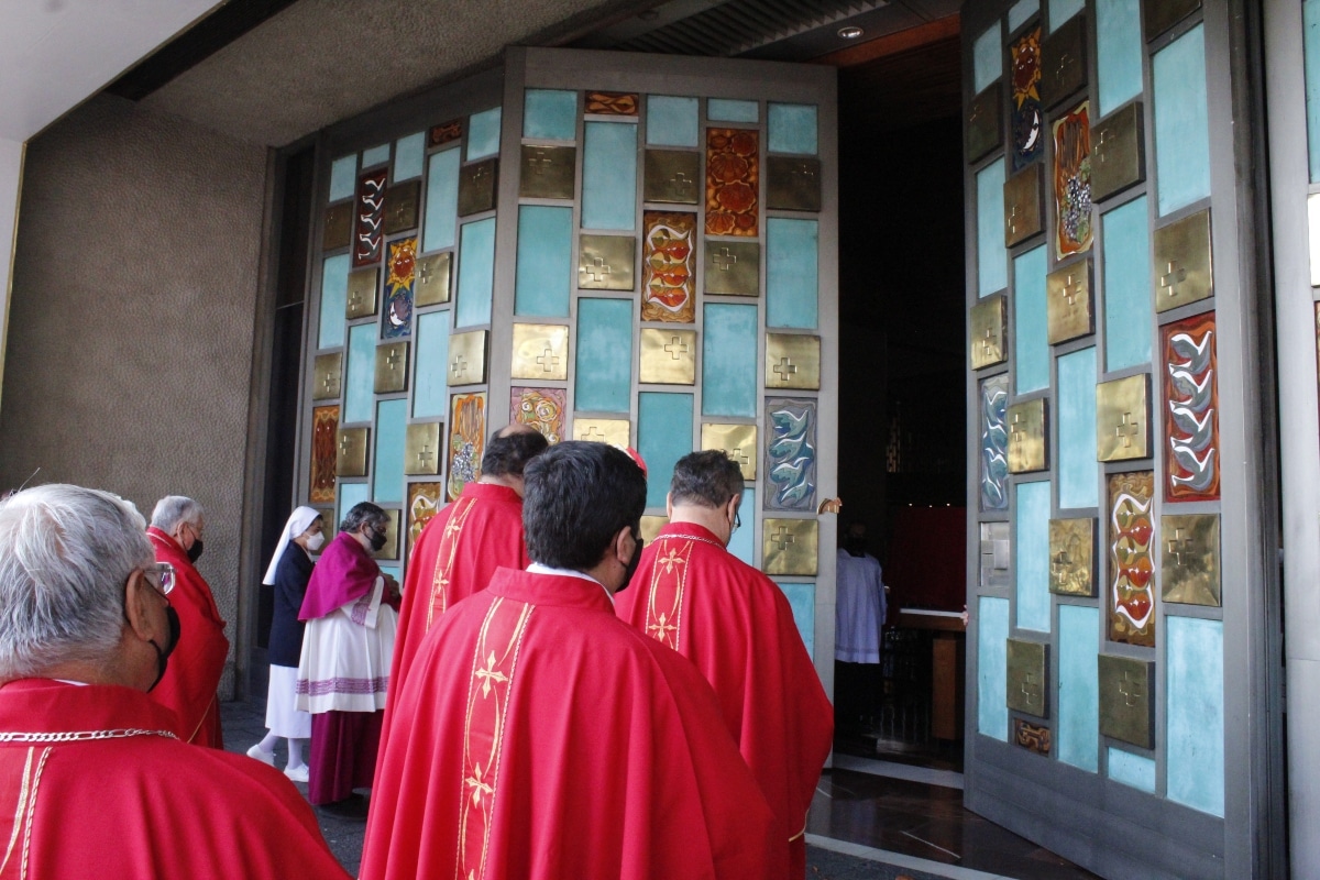 Apertura de la Puerta Santa de la Basílica de Guadalupe, 14 de noviembre de 2021. Foto: INBG/Cortesía.